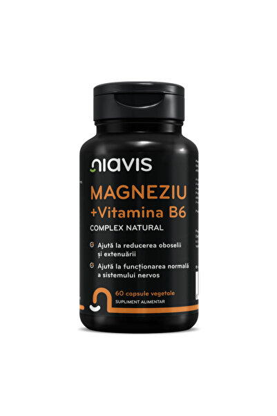Niavis Magneziu + Vitamina B6 60cps