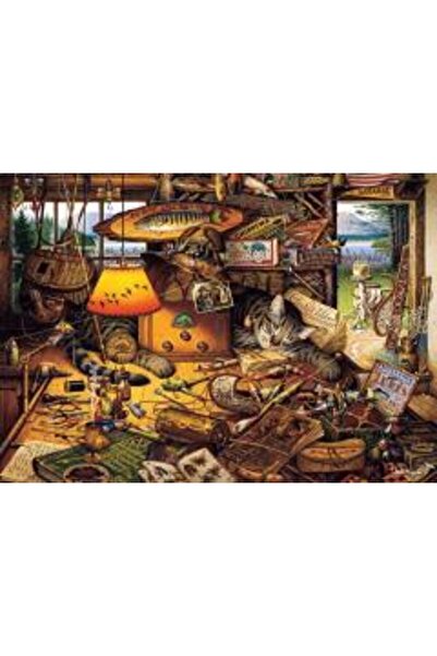 Schmidt Puzzle Schmidt: Charles Wysocki - Max in Adirondacks, 1000 piese