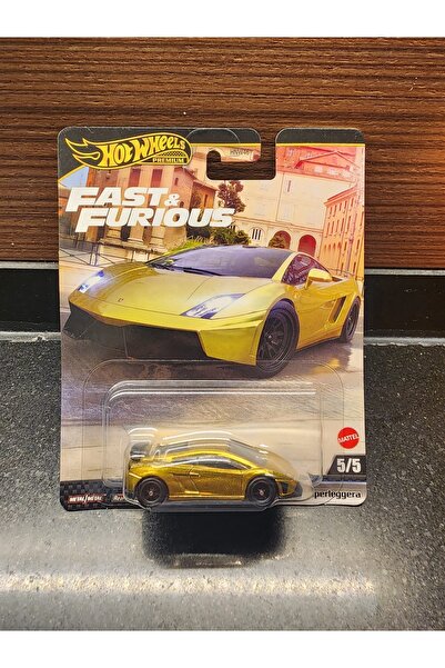HOT WHEELS Premium 1/64 Lamborghini Gallardo LP 570-4 Superleggera Fast & Fur...