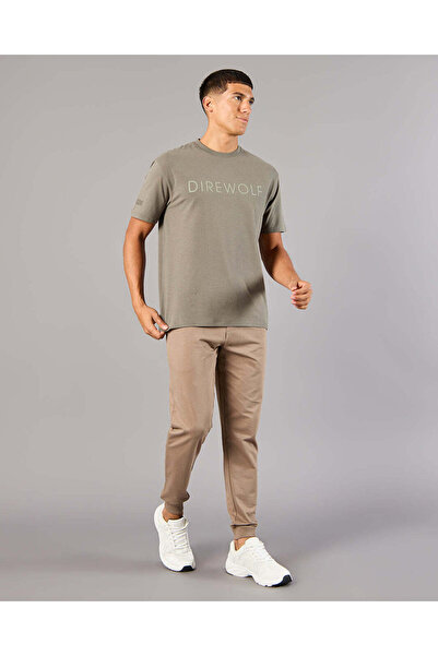 REDTAG Men Green Lounge T-Shirt