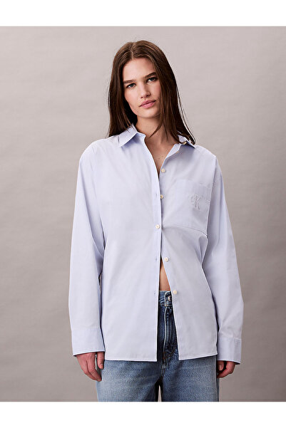 Calvin Klein Ck Lv047c143g Poplın Relaxed Kadın Gömlek