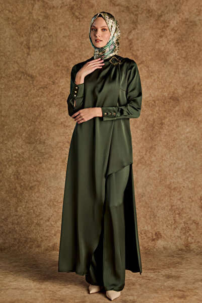 Setrms Asimetrik İkili Saten Takım