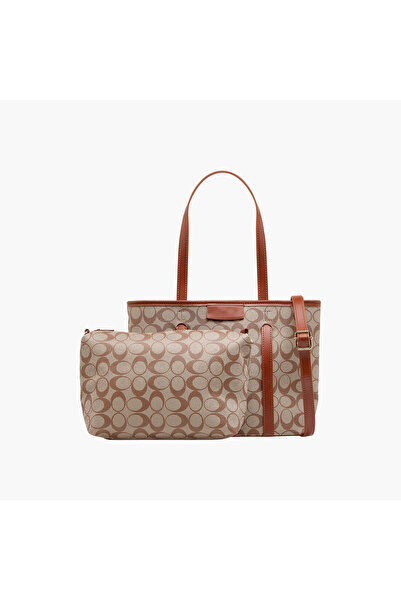 Adore حقيبة مطبوع مع جيب