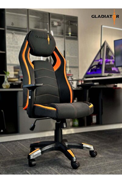 Gladiator Pro Racing Style Gaming Chair with Premium PU Leather and Ergonomic Cushion