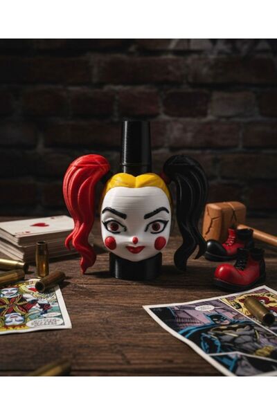 GoKa 3D Craft Figür Temalı Nargile Sipsisi - Model Palyaço Kraliçe - 7.4 cm -...