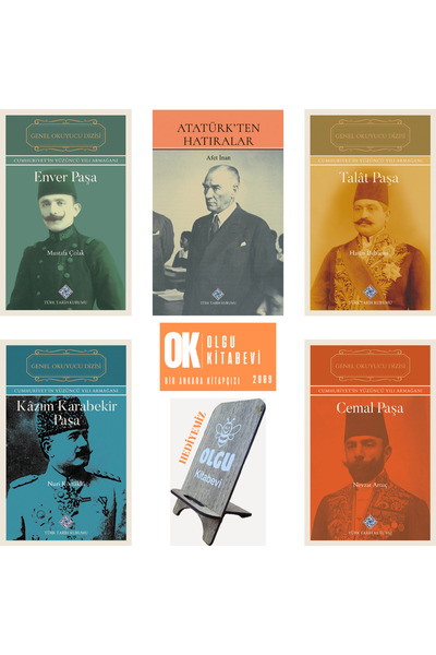 Türk Tarih Kurumu Yayınları Atatürk'ten Hatıralar - Cemal Paşa - Kazım Karabe...