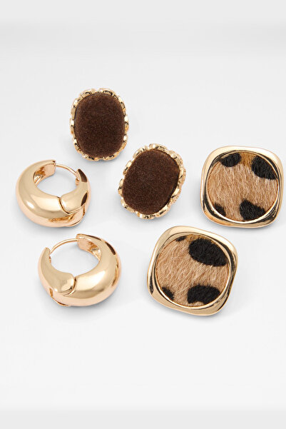 Aldo WILDCHIC - Kadın Altın Rengi/Şeffaf Küpe