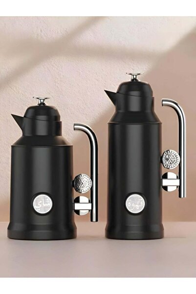 REFAN Thermos Set for Tea and Coffee, Modern Luxurious Design — 1 L