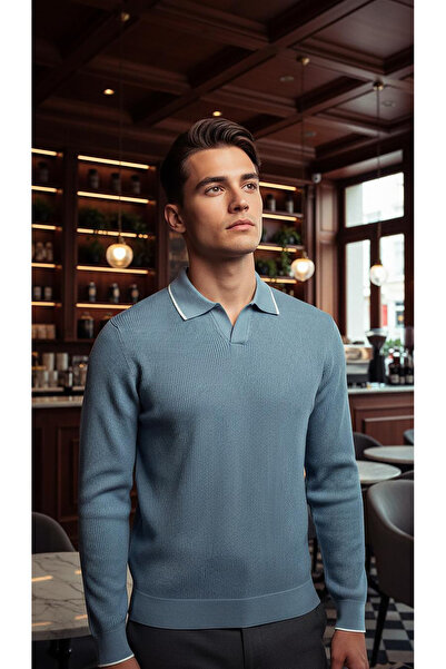 DYNAMO Collar Detail Knitwear