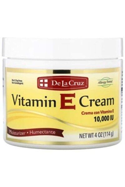 De La Cruz - Vitamin E Moisturizing Cream for Skin - 114 g for soft, radiant ...