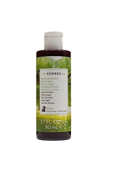korres , Βασιλικός Λεμόνι, Ενυδατικό, Αφρόλουτρο, Για Όλους τους Τύπους Δέρμα...