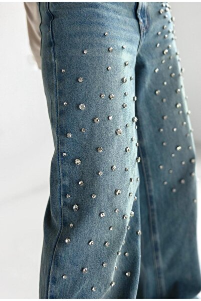 DIVA CHARMS Jeans with rhinestones