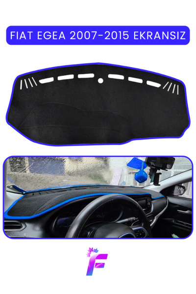 Generic Brand Fiat Egea (2007-2015) Vehicle-Specific Glove Box Cover Without ...