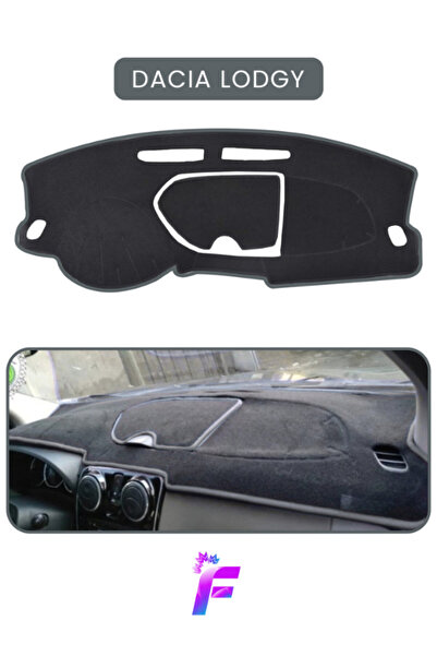 stiloto DACIA LODGY (2010-2017) Araca Özel Torpido Örtüsü | Ön Göğüs Kılıfı |...