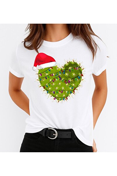 OEM Heart Cactus 100% Cotton T-shirt