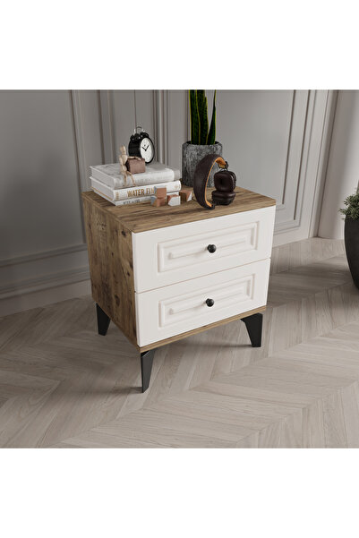 Teen & Bright NİL 2 ÇEKMECELİ KOMODİN - MDF KAPAK