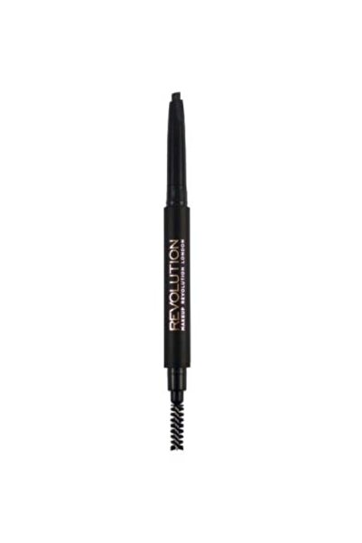 Revolution Revolution Dual Eyebrow Pencil, Medium Brown