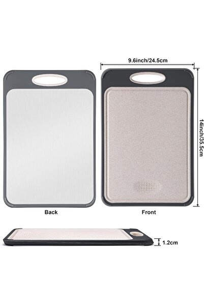 SKY TOUCH SKY-TOUCH Double Sided Chopping Board, 35x25cm