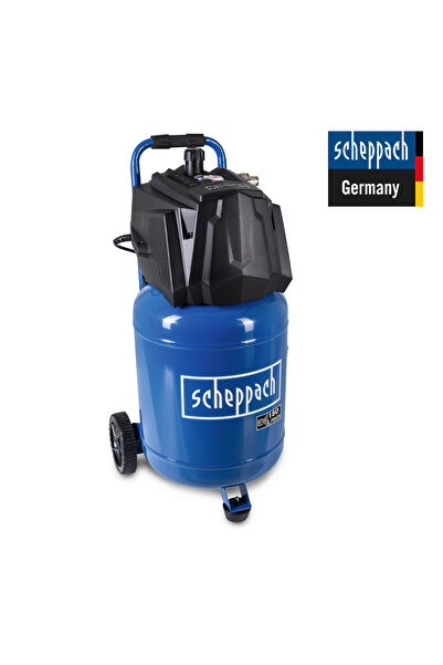 Scheppach HC35V 1500 W Yağsız Kompresör 1500 W 10 Bar 30 Lt - 5906169901