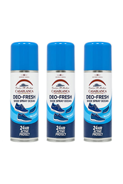 Casablanca Pr Pachet spray dezodorant pentru încălțăminte Ocean Breeze - 125 ...