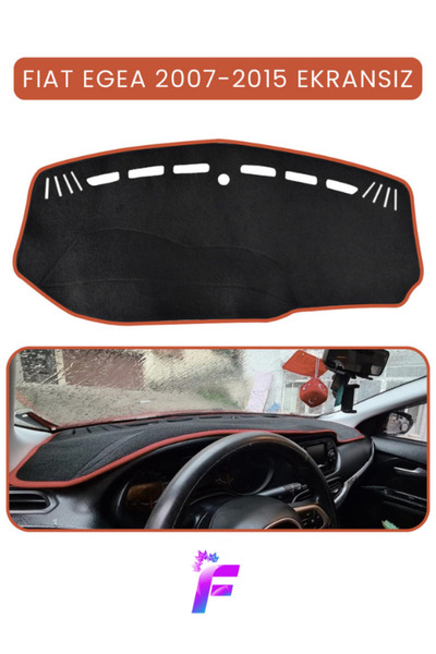 Generic Brand Fiat Egea (2007-2015) Vehicle-Specific Glove Box Cover Without ...