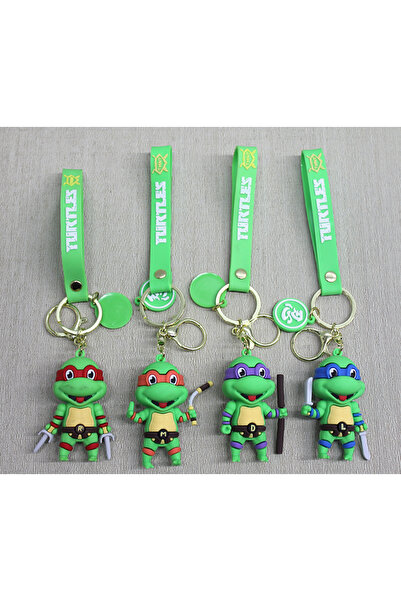 Acousticworld Ninja Turtles Silicone Keychain Alk4260