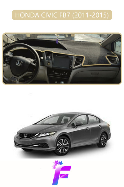 Generic Brand Honda Civic Fb7 (2011-2015) Torpedo Cover |   Protects from the...