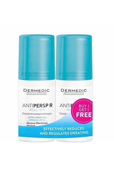 DERMEDIC Antiperspirant roll-on deodorant from - 1+1 60ml