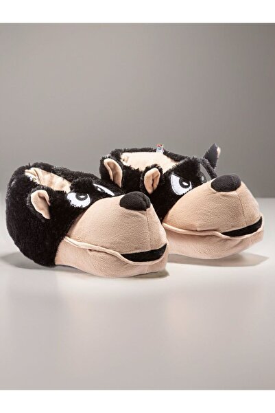 Twigy Men's New Season Black Dog Slippers