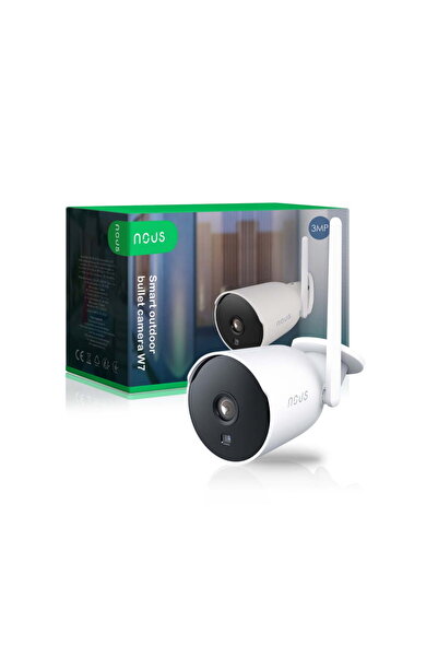 Nous W7 Έξυπνη WiFi IP Κάμερα Bullet 3MP