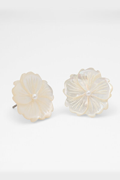 Aldo CAMELLIAA - Beyaz Kadın Küpe