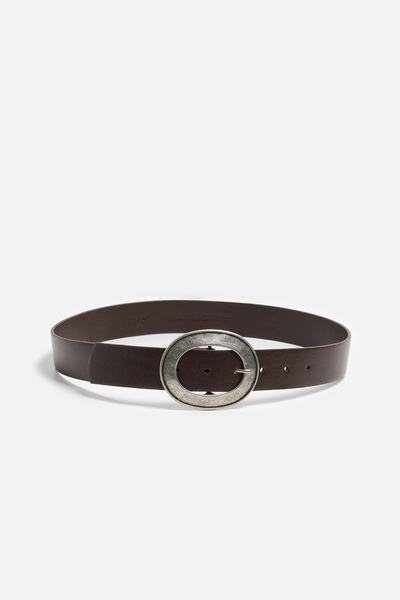 AKSWSUAR Oval Tokalı Kemer