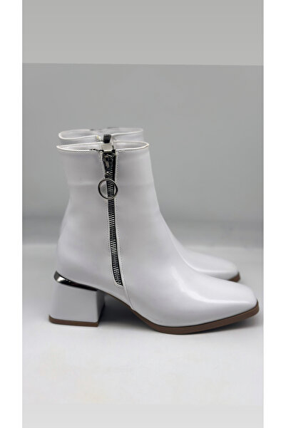 LOTUS AYAKKABI & ÇANTA Rugan Kısa Topuklu Bot