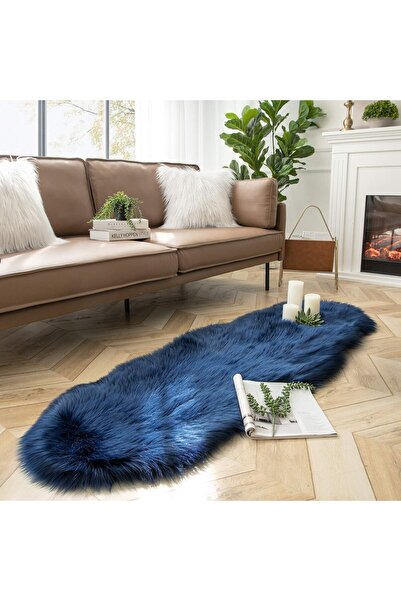 Faria Covor pufos din blană artificială ALASKA, 180x60cm, stil „piele de oaie...