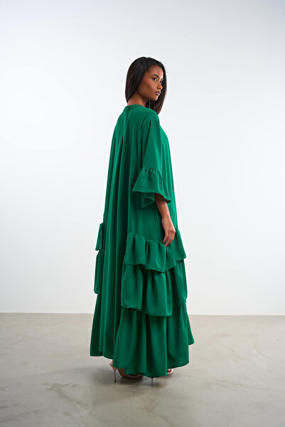 HANIQA Layered Ruffle Dress |   25292 |   44-50