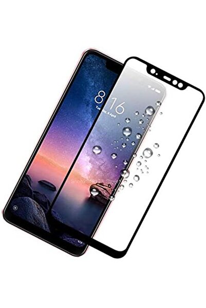 Generic Full-Coverage Tempered Glass Screen Protector for Xiaomi Redmi Note 6 Pro - Black