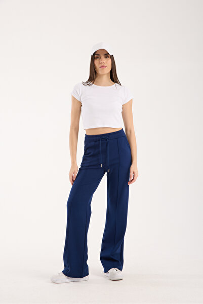 DeChival Модални панталони с подплата Shardun - предна шев 2388