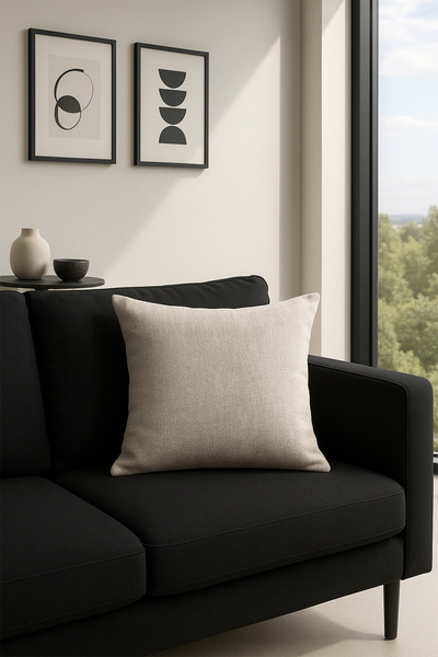 Premier Home Nadia Throw Pillow Cover Natural V1 38X38