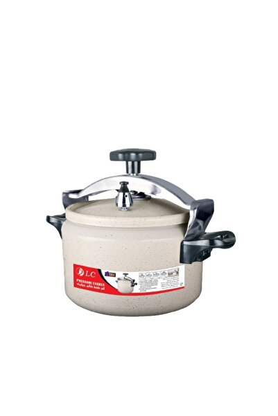 DLC LC Granite Pressure Cooker, 9 Liter Capacity, 26 cm Diameter, Beige
