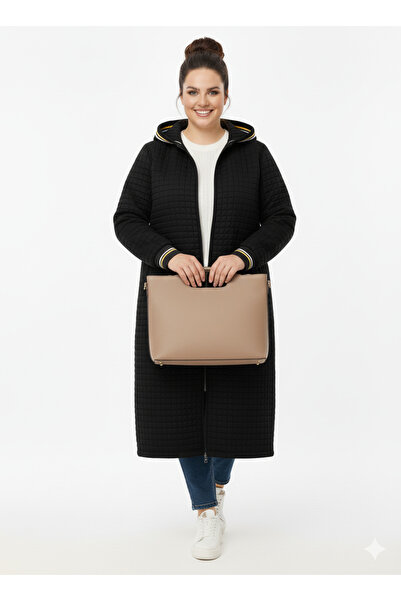 wishne FERMUARLI KAPŞONLU TESETTÜR KAP-FERACE