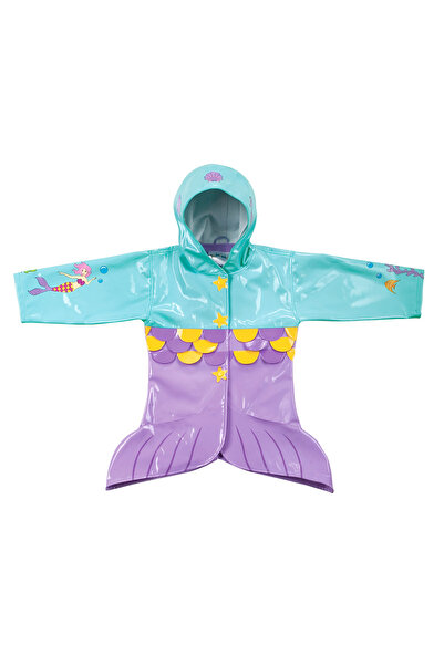 Panço Kidorable Kız Bebek Deniz Kızı Yağmurluk