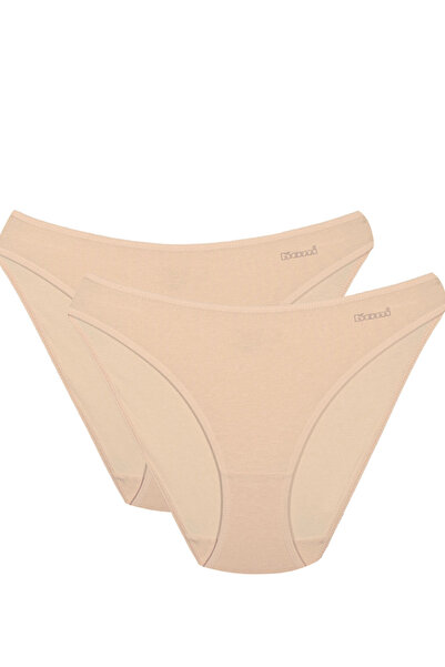 Kom Women'S, 47% Cotton, 47% Modal, 6% Elastane Basic 2-Pack Panties