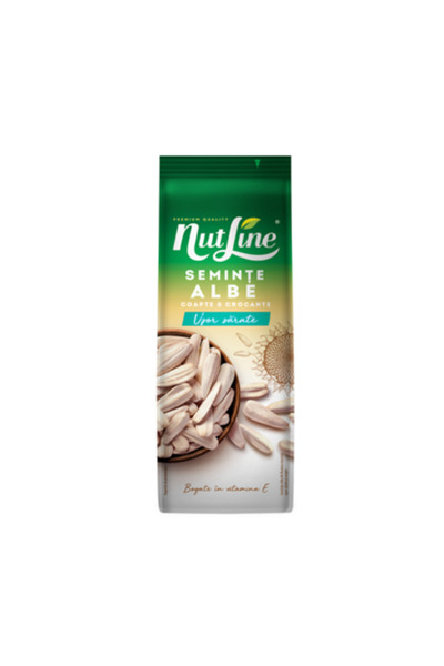 Nutline Seminte Albe Floarea Soarelui Sarate 200 g