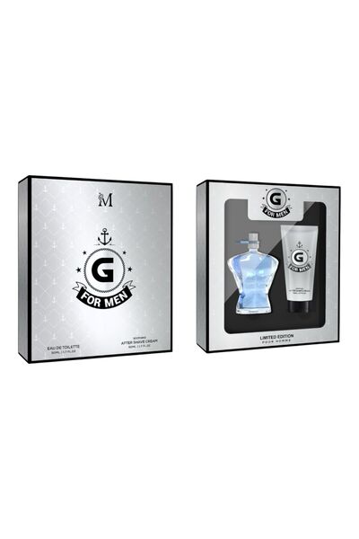 MONTAGE BRENDS Set cadou parfum +gel de dus pentru bărbați G FOR MEN