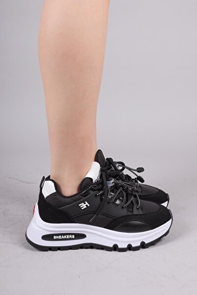 Birikon Fi̇er Parachute Sneakers with Rubber Laces Accessories Black