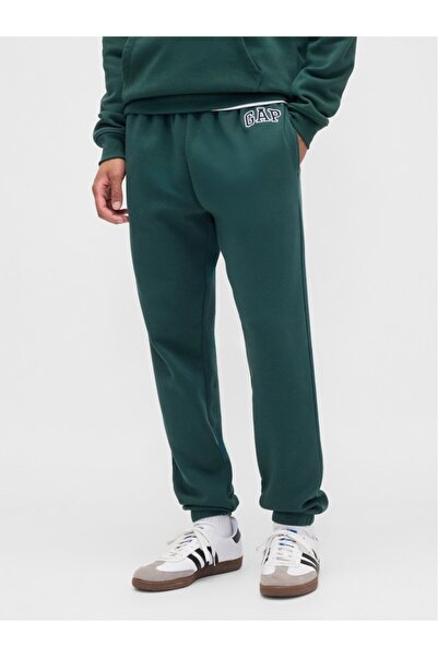 GAP Men's Green Relaxed Logo Jogger Sweatpants