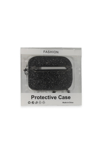 AL - KAR TİCARET AirPods Pro (1St Generation) Spell Glitter Case - Black