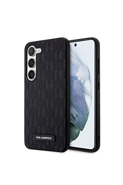 Karl Lagerfeld case for Samsung Galaxy S23 Plus (Grip Pro P2250, Plastic, Mono Metal Logo)