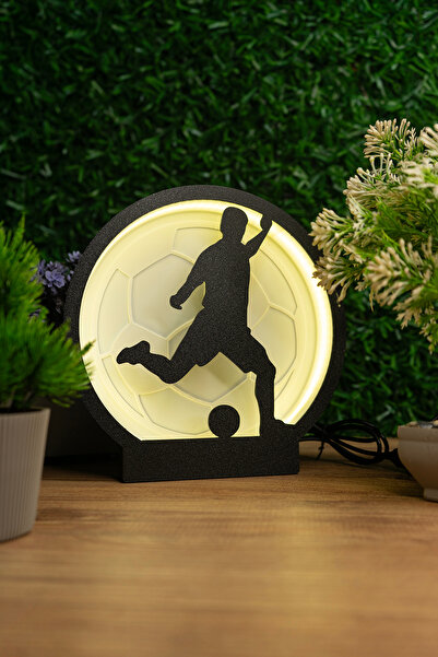 Makerpax Futbol Temalı Lightbox – USB Led Işıklı Masa Lambası | LED Gece Lambası | Gaming Dekor