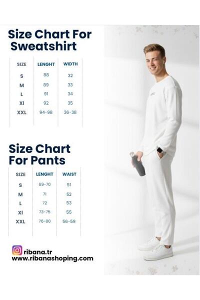 ribana Unisex Printed Pocket Elastic Waist Zippered Shirt Collar Bottom-Top 2-Piece Set